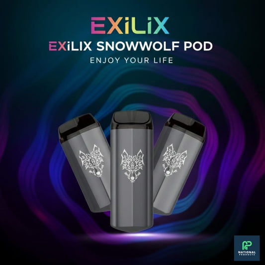 NP-1 Exilis SnowWlof Pod + Free Flavor